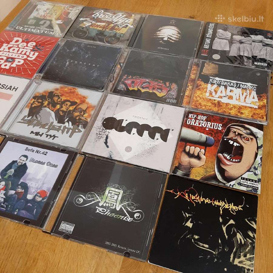 Lietuvos hip-hop rap CD albumai lietuviški - nuotraukos Nr. 2