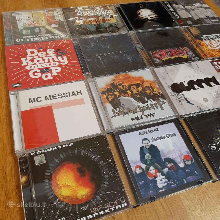 Lietuvos hip-hop rap CD albumai lietuviški - nuotraukos Nr. 3