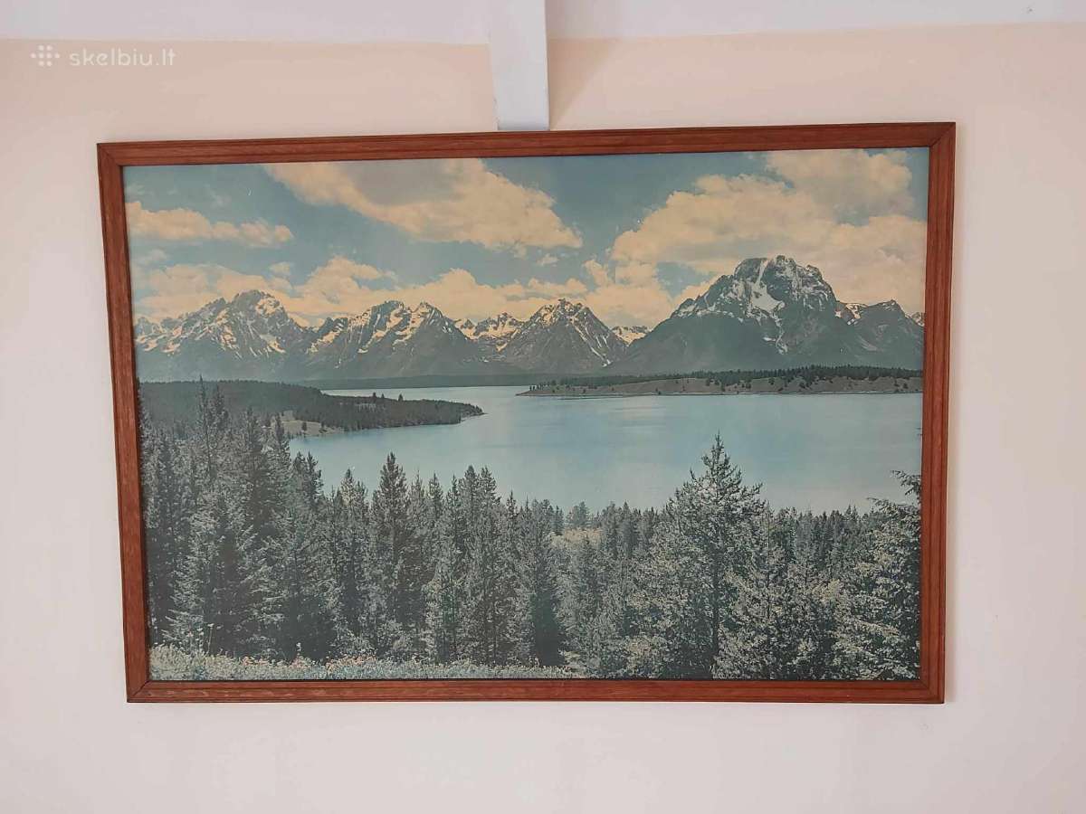 Vintage,labai didelis160x109cm paveikslas - nuotraukos Nr. 2