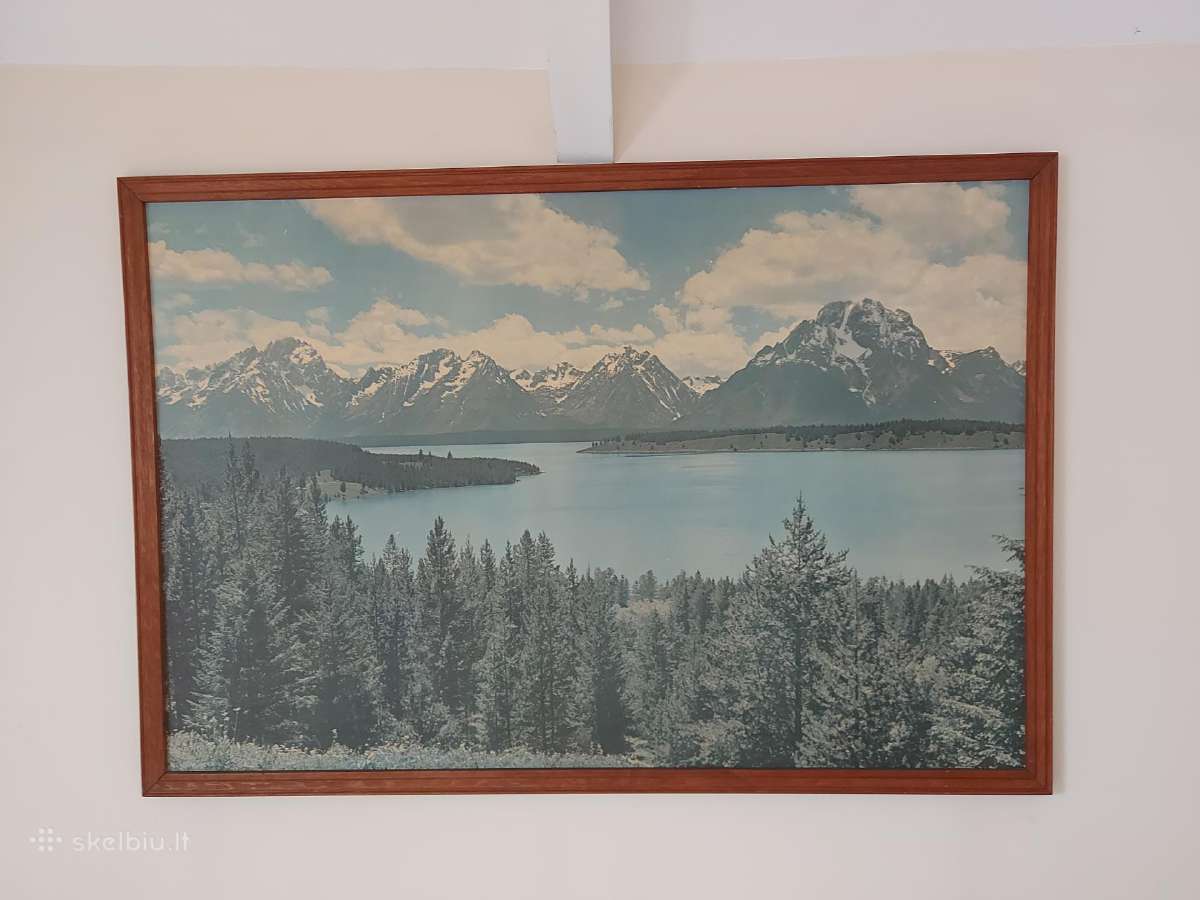 Vintage,labai didelis160x109cm paveikslas - nuotraukos Nr. 3
