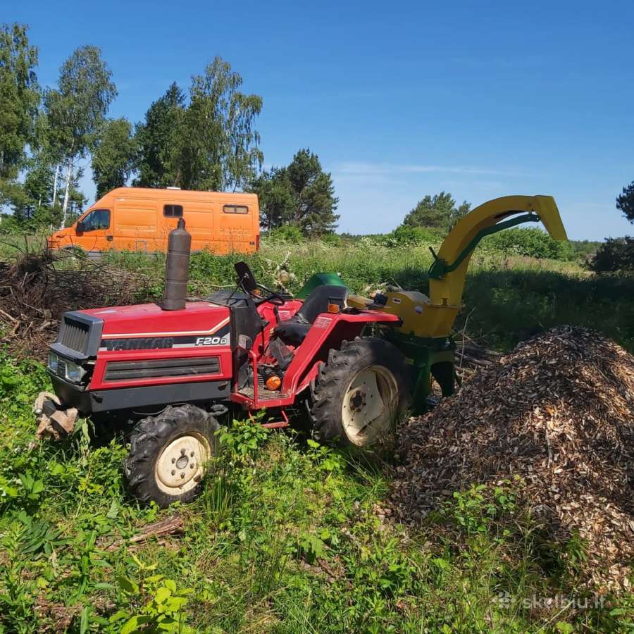 Medžių pjovimas kelmų frezavimas naikinimas - nuotraukos Nr. 20