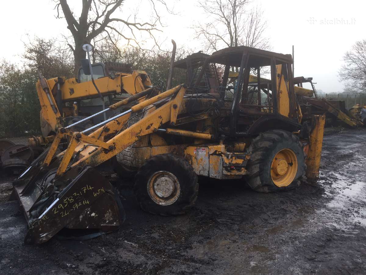 JCB Js130 Js160 Js220 3cx 4cx Dalys Ir Remontas - nuotraukos Nr. 3