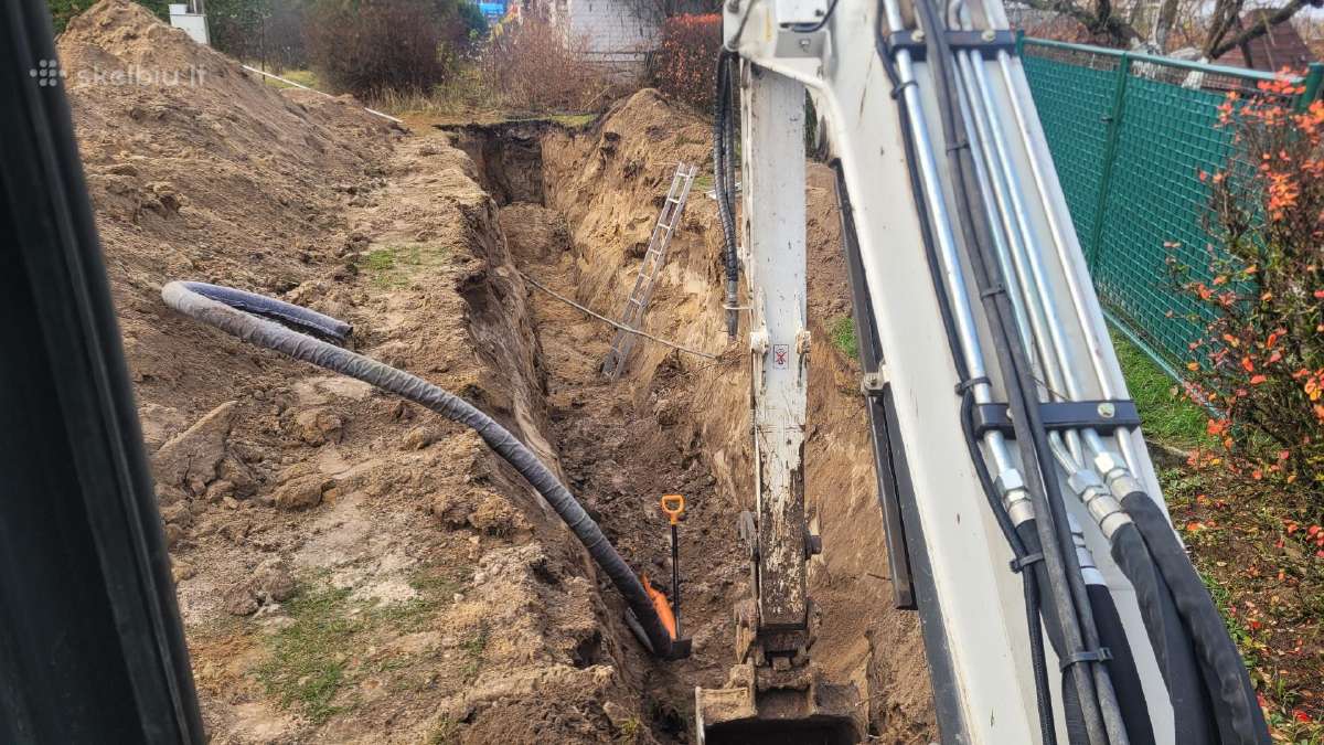 Bobcat ir eskavatoriaus nuoma Kaunas - nuotraukos Nr. 19