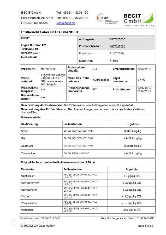 Trigliceridų Omega 3 200caps stipri koncentracija - nuotraukos Nr. 3