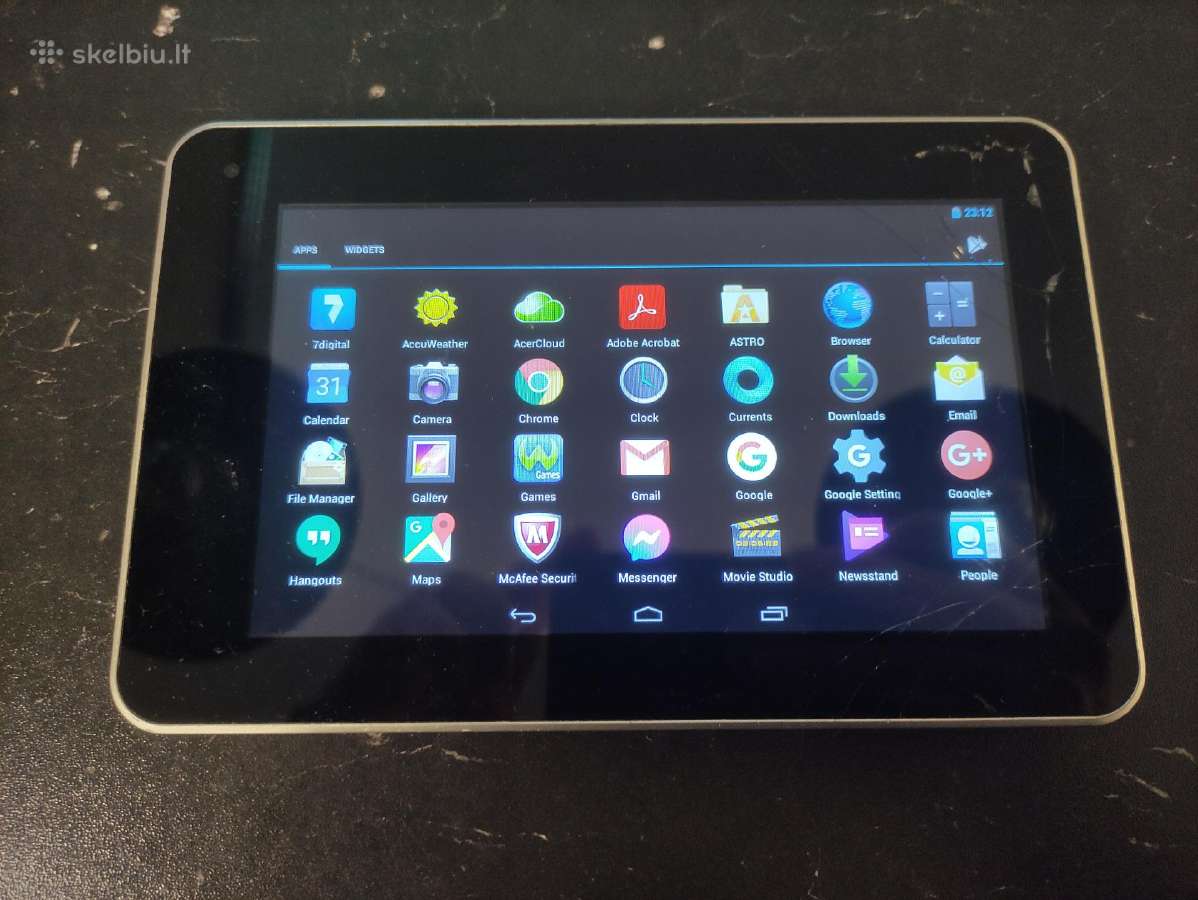 Acer Iconia Tab planšetė