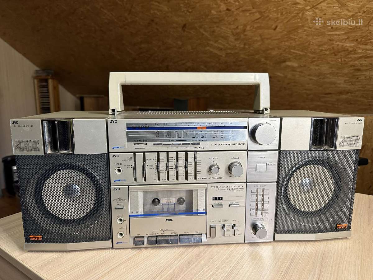 JVC Pc-11l kolekcinis Bomboxsas