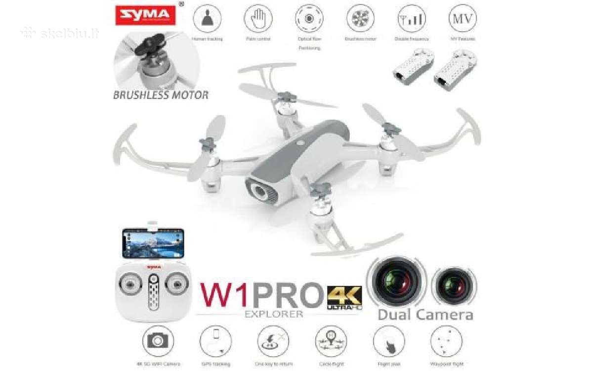 Syma W1 Pro dronas beveik nenaudotas - nuotraukos Nr. 2