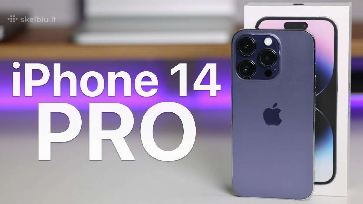 Perku iPhone 14 pro - Domina ir kiti modeliai