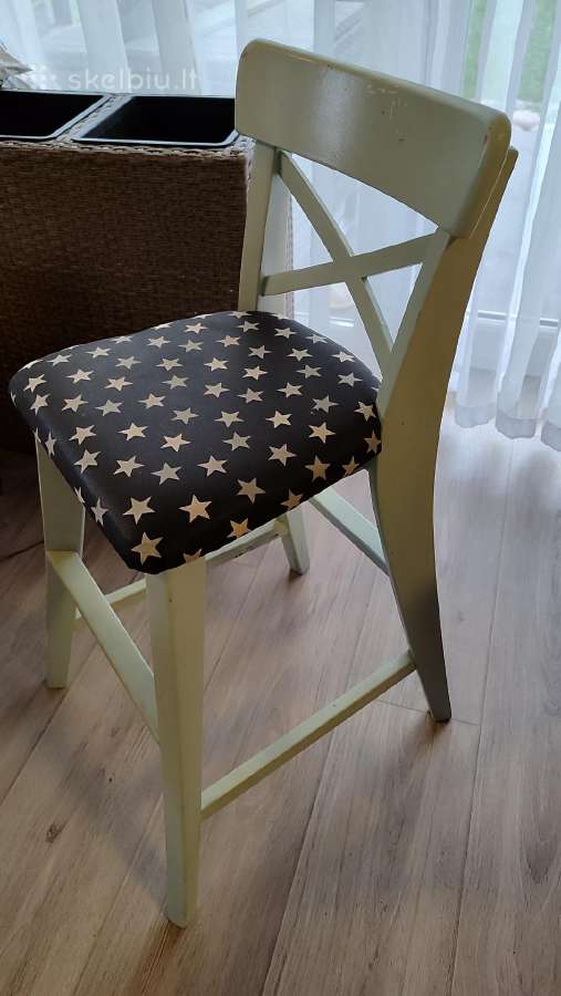 Vaikiška paaukštinta Ikea kėdė