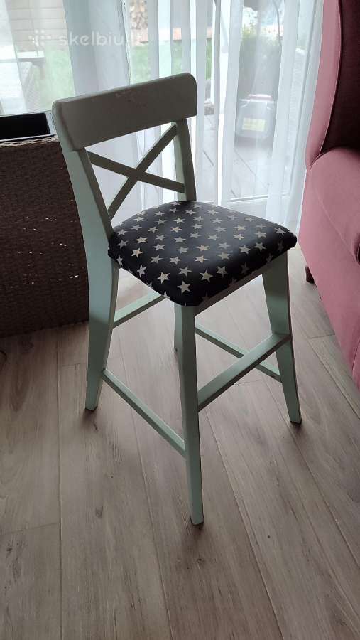 Vaikiška paaukštinta Ikea kėdė - nuotraukos Nr. 4