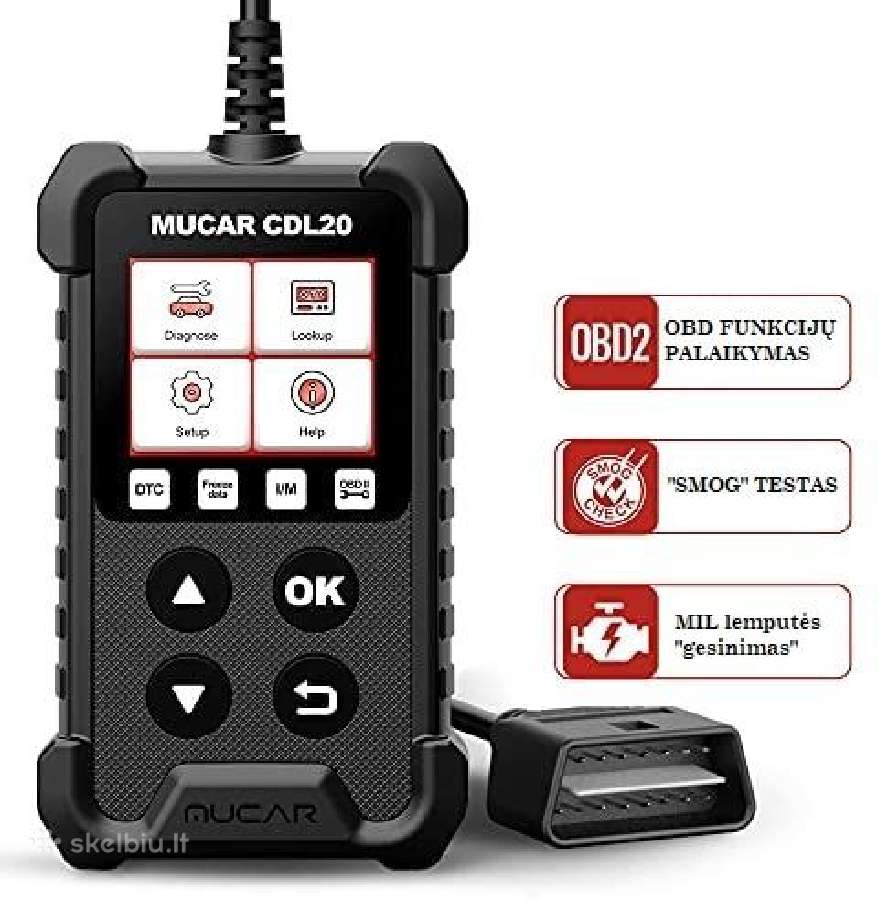 Mucar universali diagnostikos įranga automobiliams - nuotraukos Nr. 6