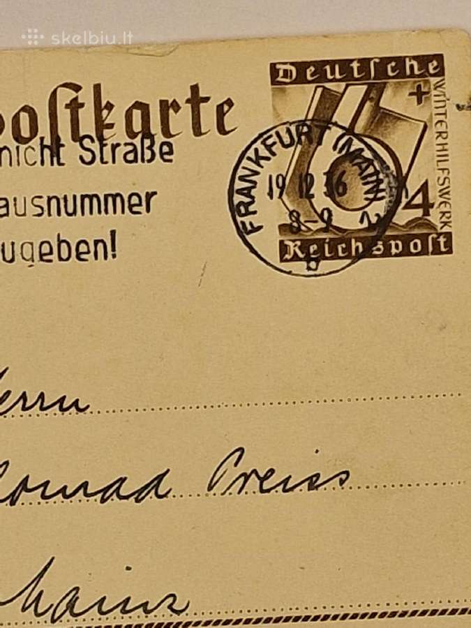 Atvirutė, Vokietija, Trečiasis Reichas - nuotraukos Nr. 2