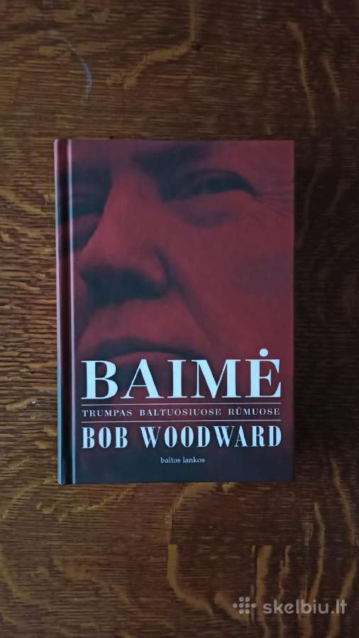 Parduodu knyga"baimė Trumpas Baltuosiuose Rūmuose"