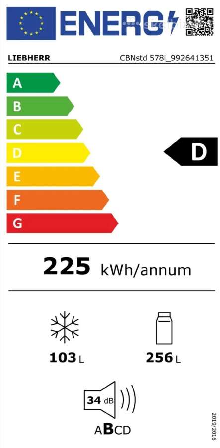 Liebherr Cbnstd 578i Peak su 0c ir Hydro Breeze D - nuotraukos Nr. 24