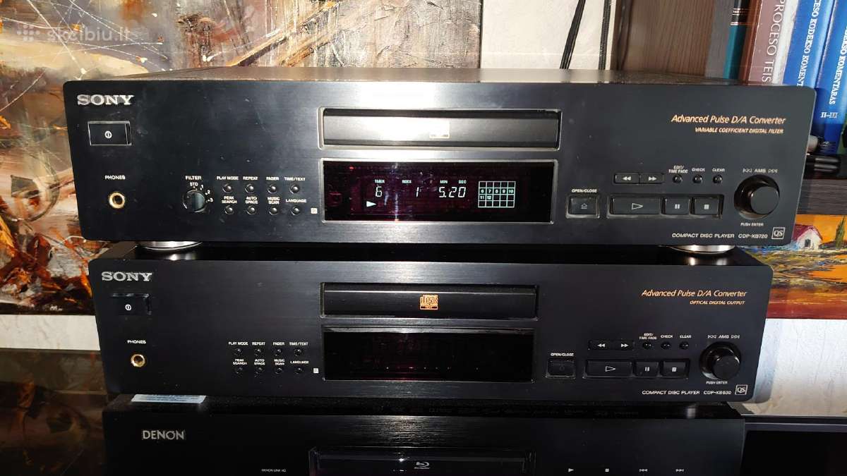 Sony Cdp-xb630