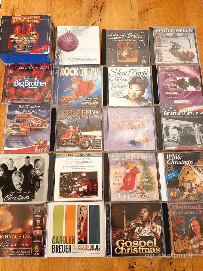 Kalėdinės dainos Christmas songs CD albumai - nuotraukos Nr. 2