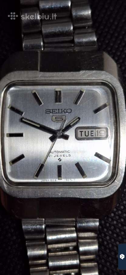 Seiko 6319-5050 Vintage Automatic. - nuotraukos Nr. 2