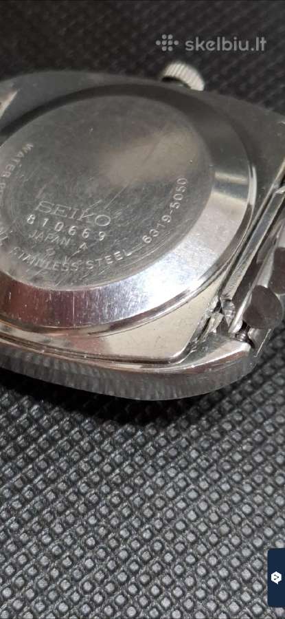 Seiko 6319-5050 Vintage Automatic. - nuotraukos Nr. 6