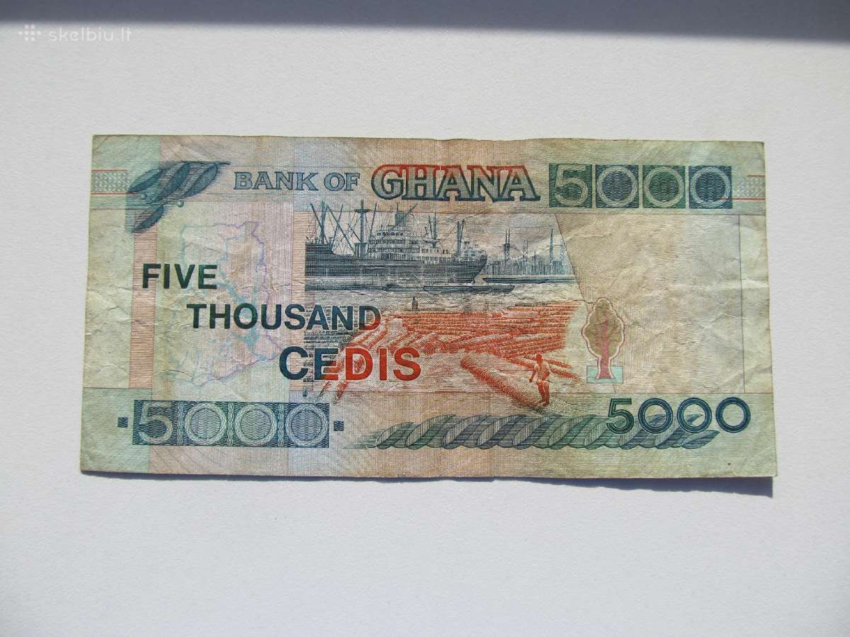 5000 cedis , Gana , 2000 - nuotraukos Nr. 2