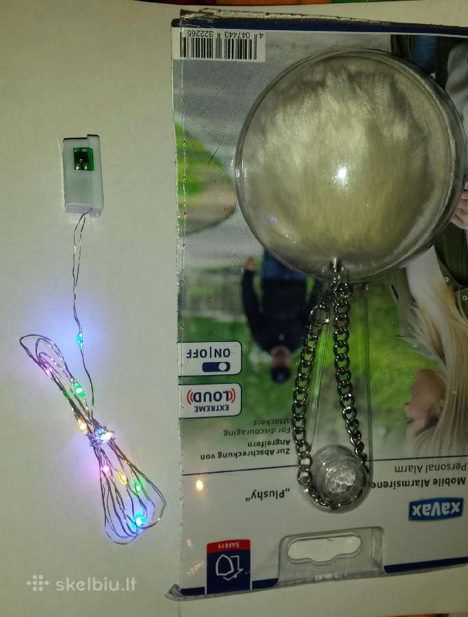 Mini signalizacija,alarmas,nesiojama apsauga 100db - nuotraukos Nr. 2