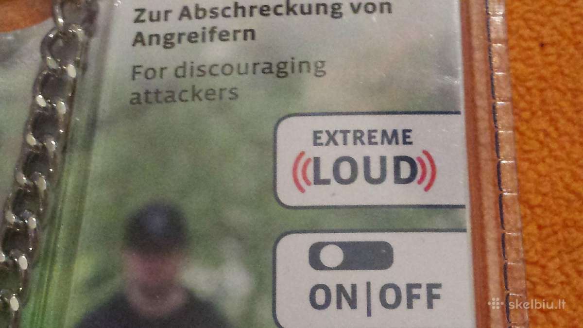 Mini signalizacija,alarmas,nesiojama apsauga 100db - nuotraukos Nr. 9