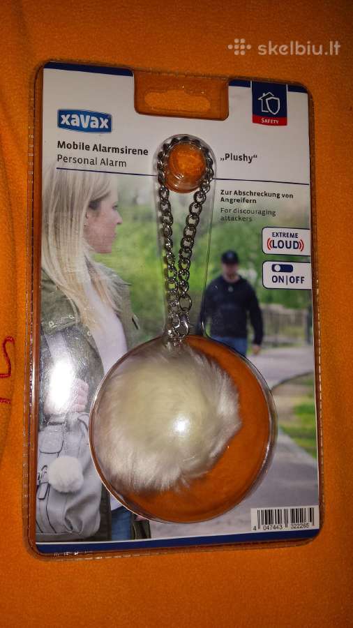 Mini signalizacija,alarmas,nesiojama apsauga 100db - nuotraukos Nr. 7
