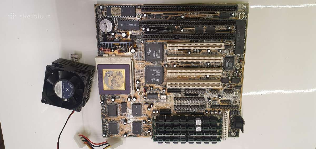 Vintažinės pc motininės plokštės - nuotraukos Nr. 12