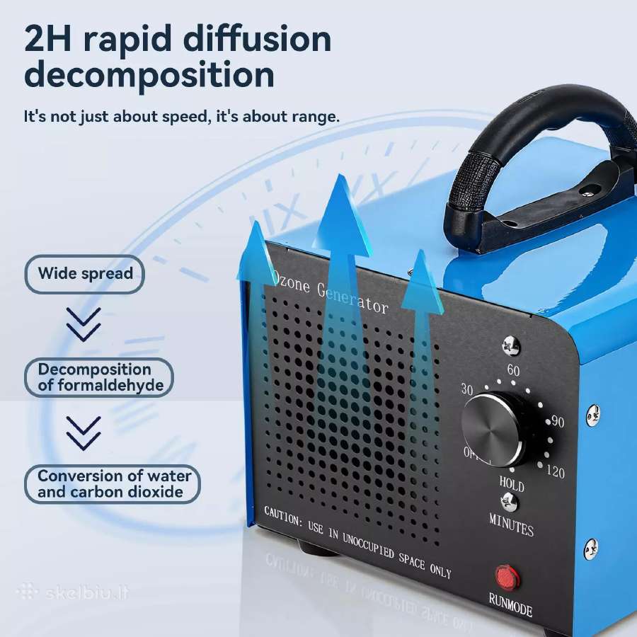 Ozono generatorius ozonatorius 60g ozone generator - nuotraukos Nr. 2