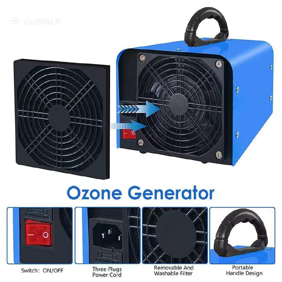 Ozono generatorius ozonatorius 60g ozone generator - nuotraukos Nr. 5