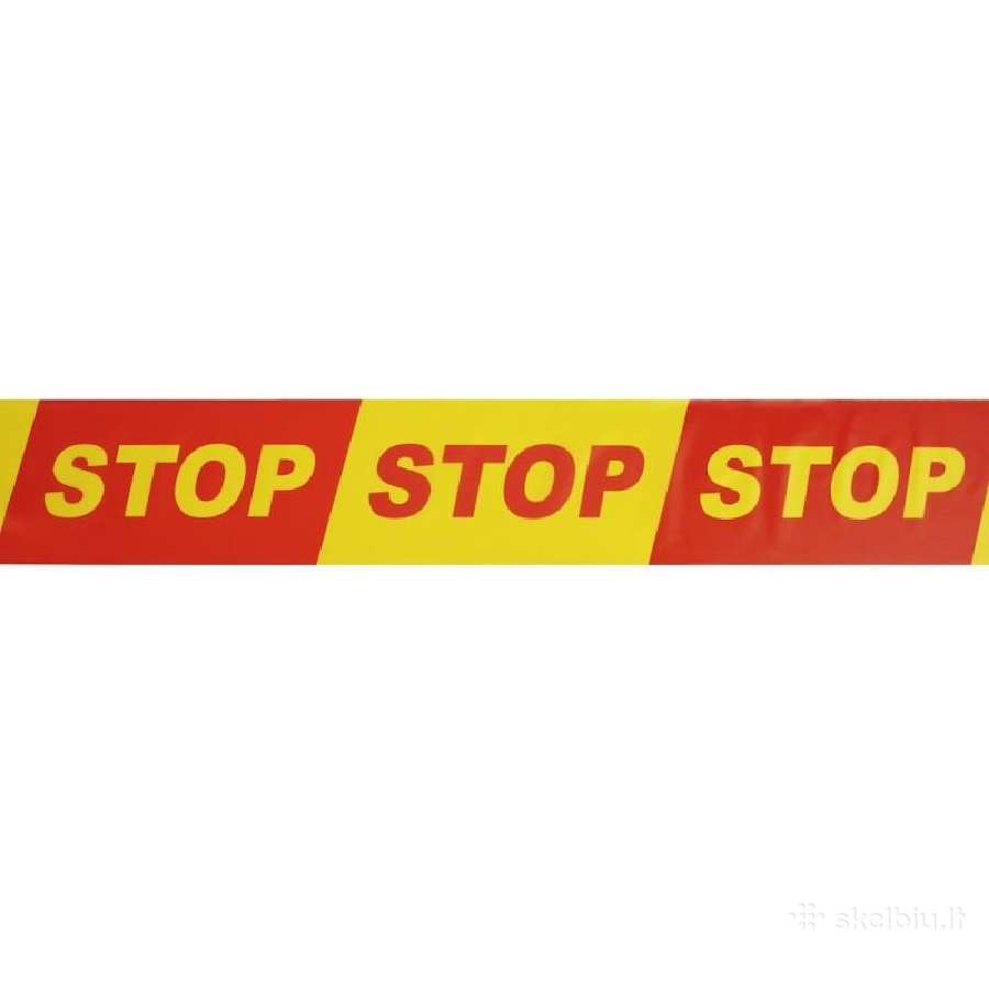 Stop įspėjamoji signalinė juosta - nuotraukos Nr. 2