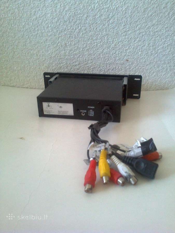 Dvd grotuvas Ampire Dvx101 maitinimas12v - nuotraukos Nr. 2