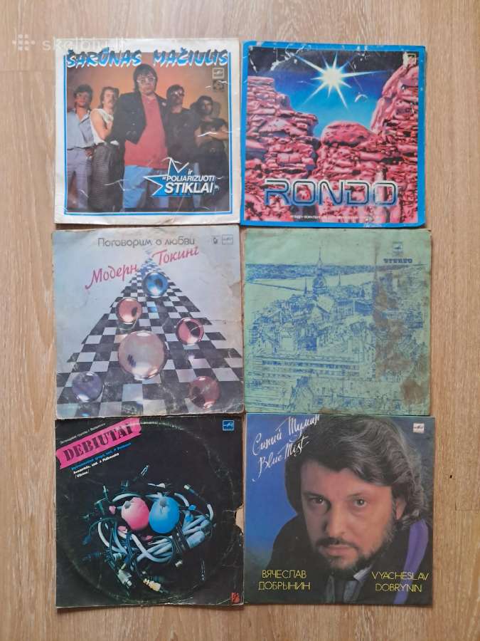 Vinilinės plokštelės - nuotraukos Nr. 2