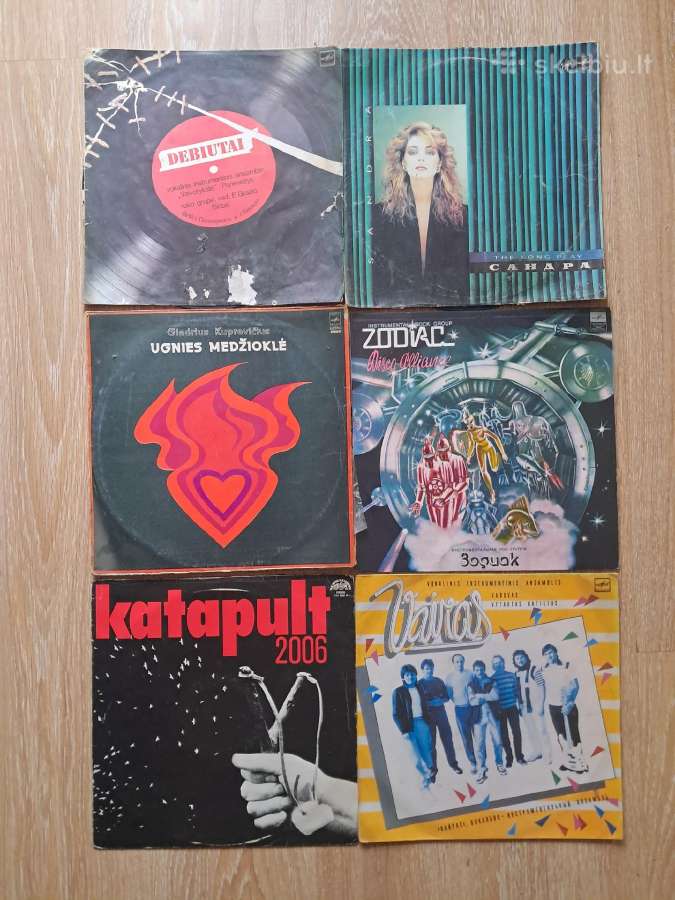 Vinilinės plokštelės - nuotraukos Nr. 3