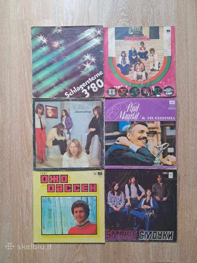 Vinilinės plokštelės - nuotraukos Nr. 7