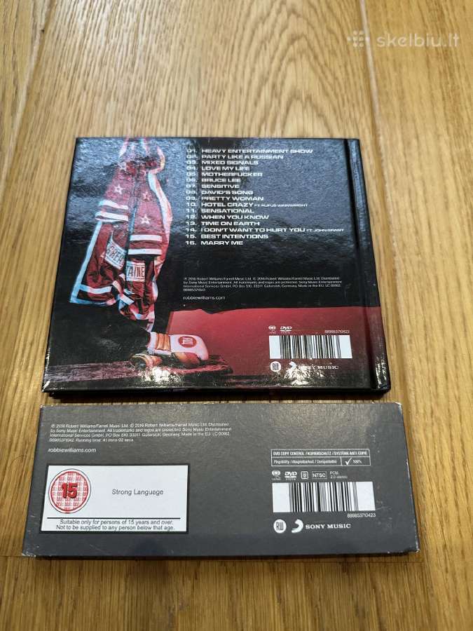 Robbie Williams CD+dvd - nuotraukos Nr. 2