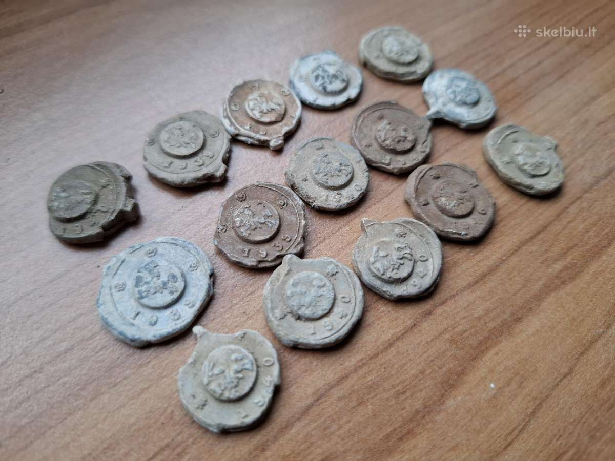 1940 Vilniaus Kauno Virbalio Klaipedos muit plombo - nuotraukos Nr. 3