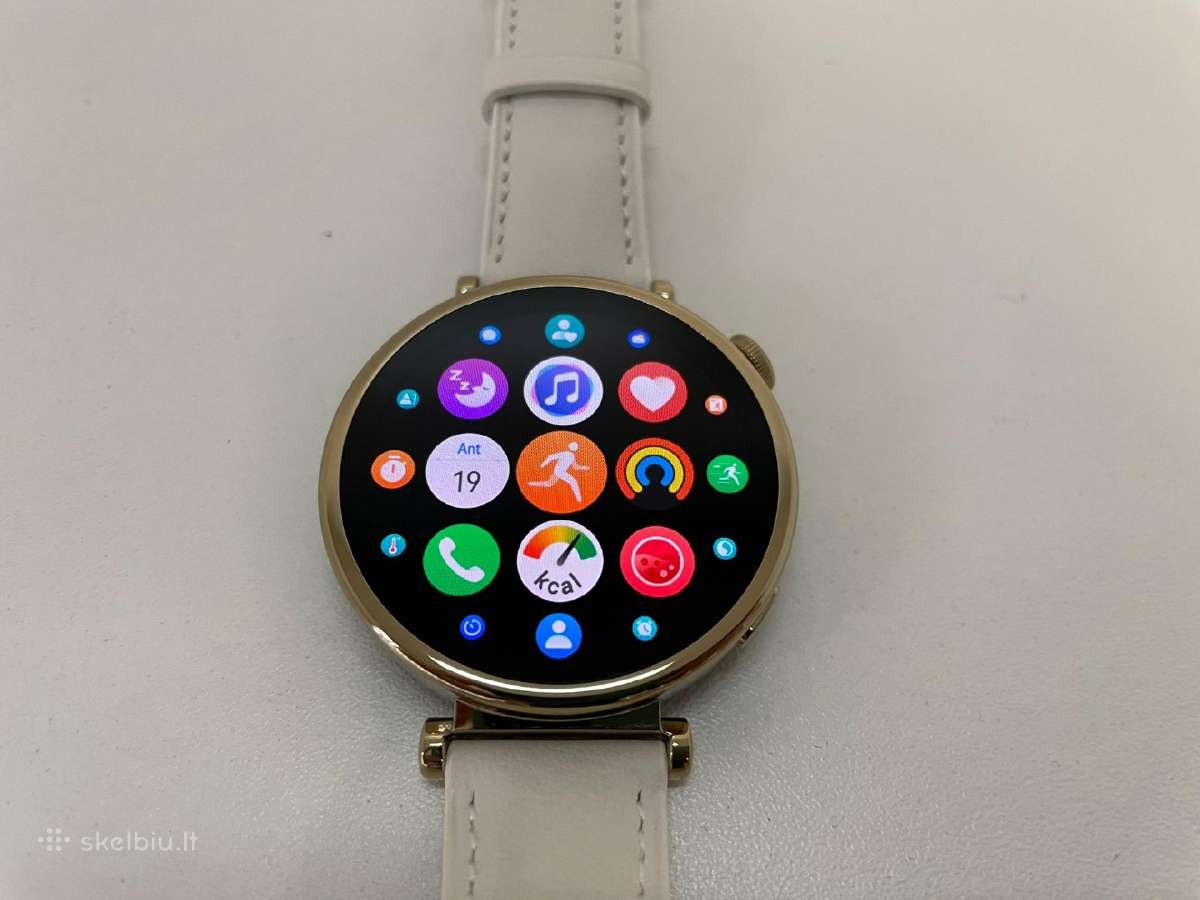 Huawei Watch Gt 4 Leather (41mm) (Ekspo) + 6 mėn. - nuotraukos Nr. 3