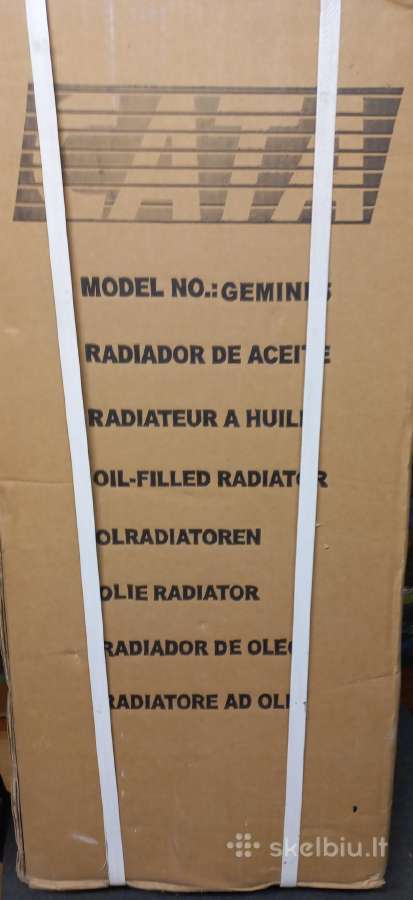 Tepalinis radiatorius 1000w, 220v