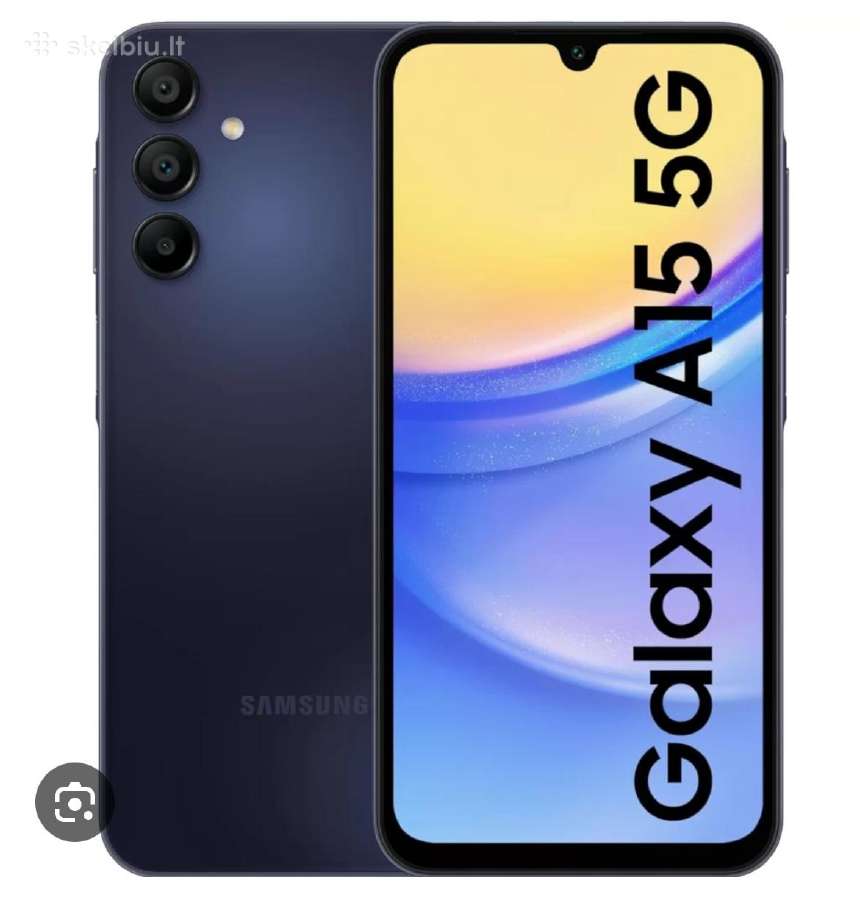 Naujas Samsung Galaxy A15 128gb su Garantija