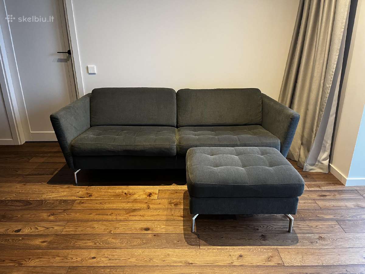 Boconcept sofa ir pufas