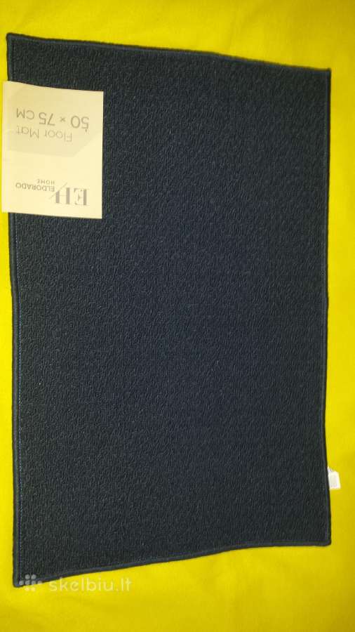 Koridoriaus arba duru kilimelis.melynas.75*50cm