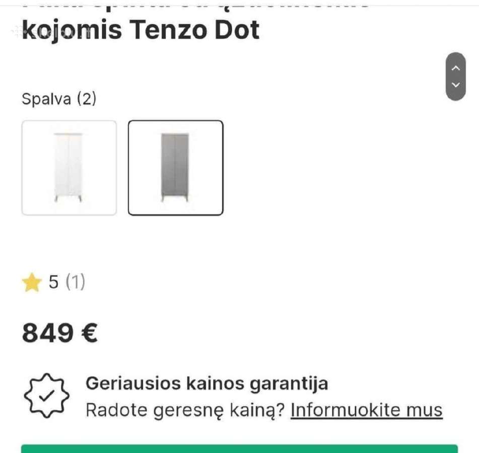 Spinta Tenzo Dot - nuotraukos Nr. 7