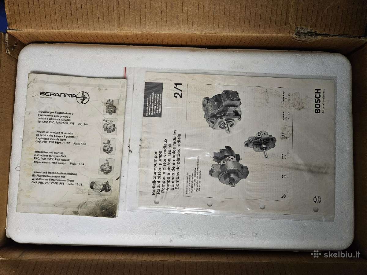 Bosch 0 514 500 003 Hydraulic Pump - nuotraukos Nr. 4