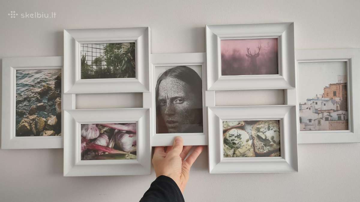 Helene nuotraukų rėmelis, 7x foto.