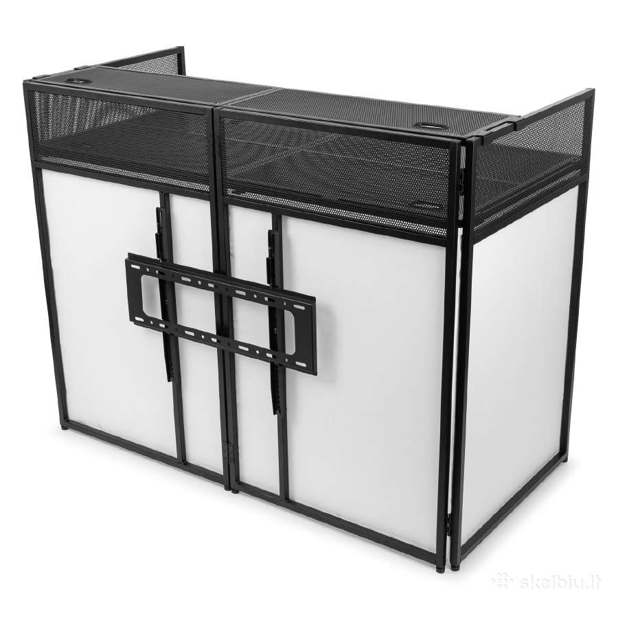 Vonyx Db6 Dj stalas su TV laikikliu