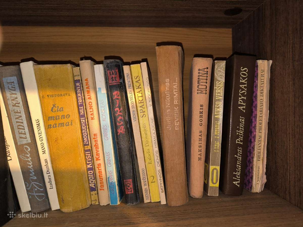 Knygos rinkinys/serija. Daug kitų knygų - nuotraukos Nr. 6