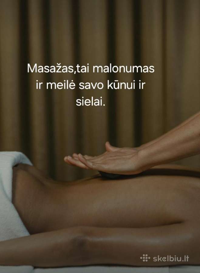 Atpalaiduojantis masažas Vilniuje (Salininkai) - nuotraukos Nr. 8