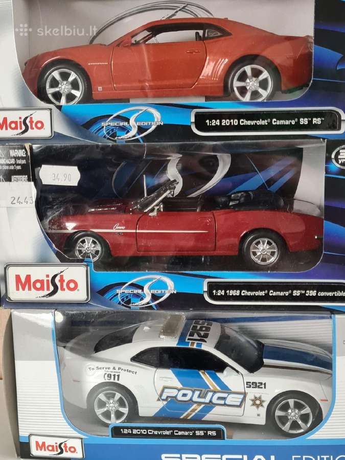 Schevrolet automobiliai 1:18