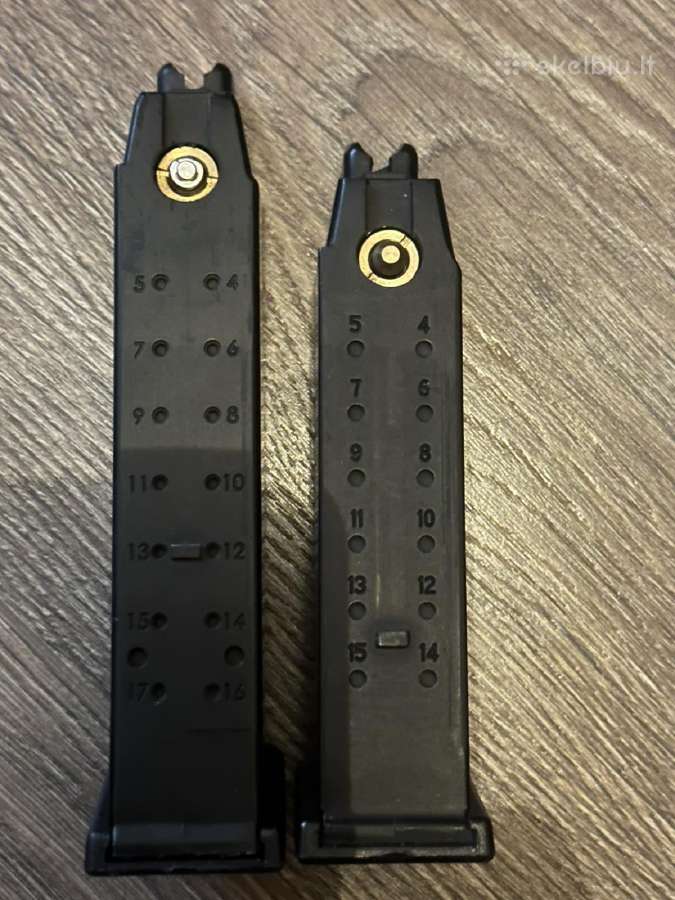 Airsoft Glock Replica Metalinis (Grenn Gas) - nuotraukos Nr. 5