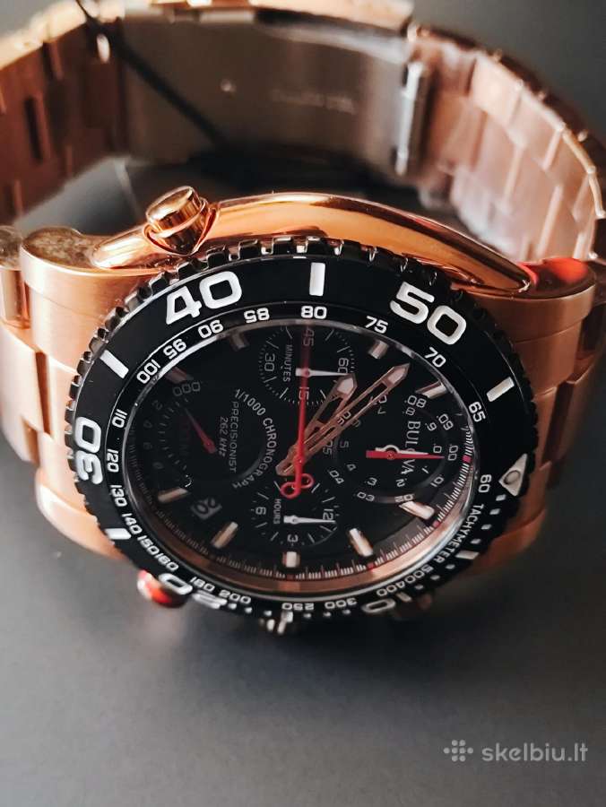 Bulova Precisionist Rose Gold 98b213